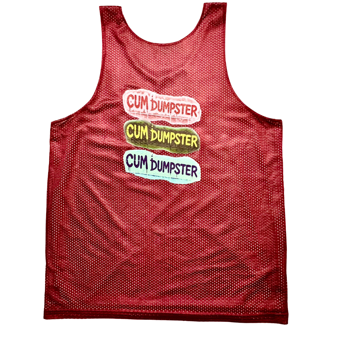 Limited Edition! Reversible Cum Dump / Detroit Princess Jersey TanK Top